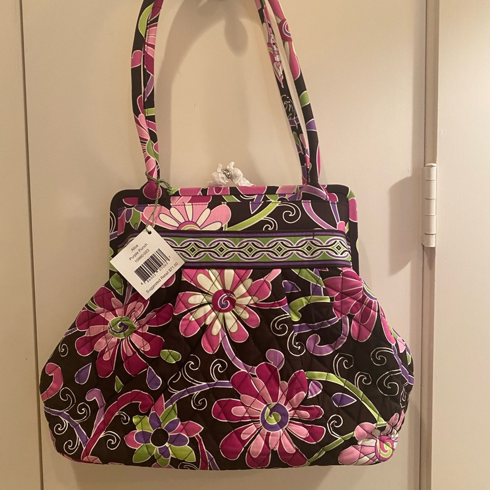 NWT - Vera Bradley Alice frame purse